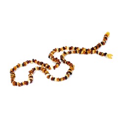 Бусы &quot;Галька&quot; из Янтаря