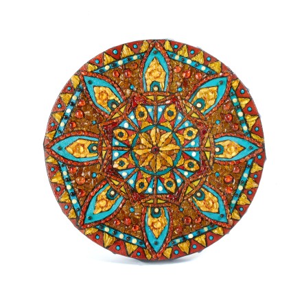 Панно &quot;Мандалы&quot; Янтарь/акрил купить