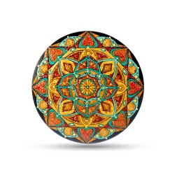 Панно &quot;Мандалы&quot; Янтарь/акрил