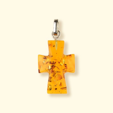 Крестик Янтарь купить в Улан-Удэ