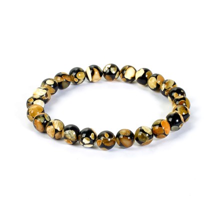 Браслет &quot;Шар&quot; из Янтаря и юв.смолы купить