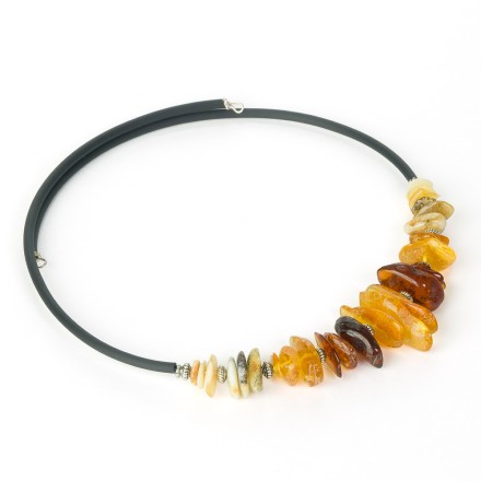 Колье на струне &quot;Алтай&quot; из Янтаря (ассорт.) купить