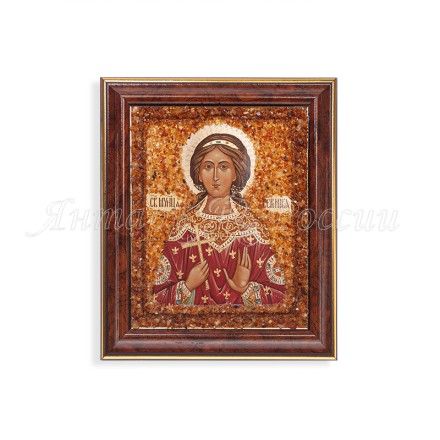 Икона из Янтаря св.Вероника купить в Улан-Удэ