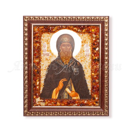 Икона из янтаря св. Антоний купить в Улан-Удэ