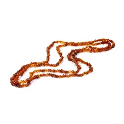Бусы &quot;Галька&quot; из Янтаря