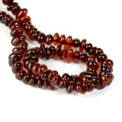 Бусы &quot;Галька&quot; из Янтаря