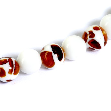 Бусы &quot;Шар&quot; из Янтаря и юв.смолы купить