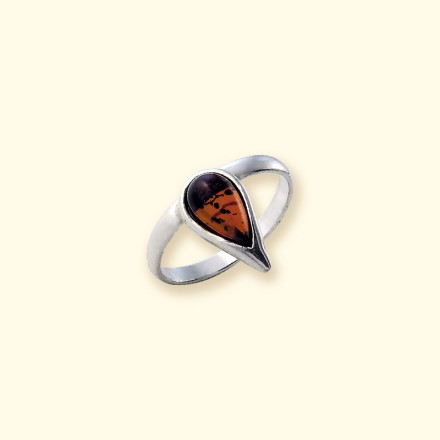Кольцо из Янтаря Посеребрение купить в Улан-Удэ