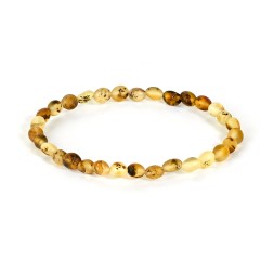 Браслет &quot;Сливка&quot; из Янтаря