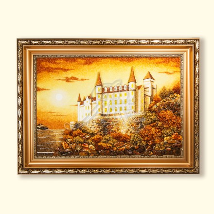 Картина Замок 3 Д, Янтарь купить в Улан-Удэ