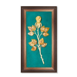 Панно &quot;Роза&quot; из Янтаря